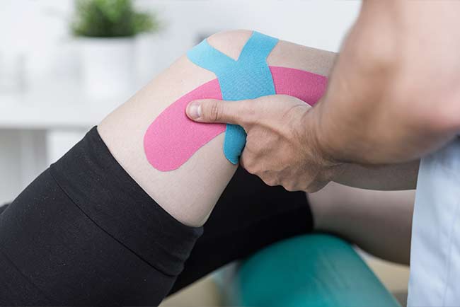 Kinesio Taping Patient